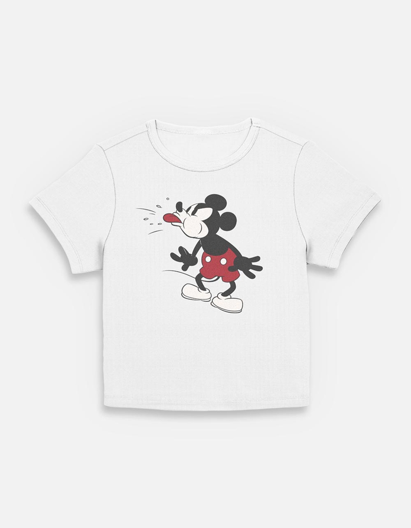 DISNEY Most Joyful Mickey Womens Baby Tee image number 0