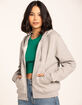 ADIDAS All SZN Womens Fleece Full-Zip Hoodie image number 1