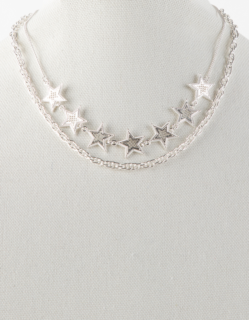 FULL TILT Rope Star Cutout Necklace image number 2