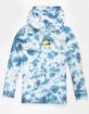 QUIKSILVER Boys Tie-Dye Hooded Tee image number 1