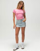 BOZZOLO Womens Boat Neck Tee image number 2