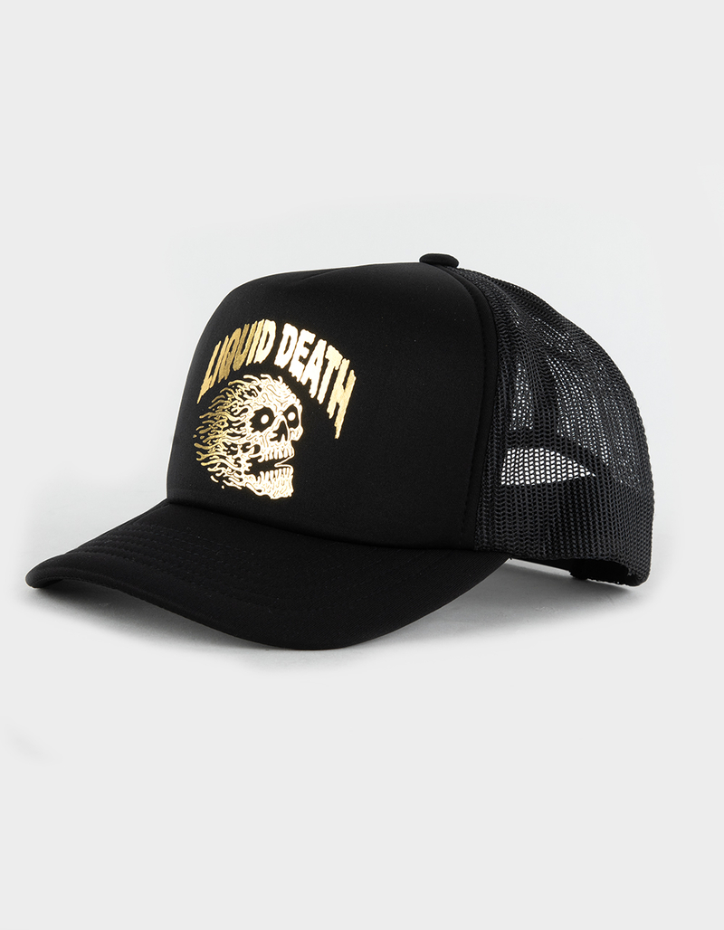 LIQUID DEATH Vicious Death Mens Trucker Hat image number 0