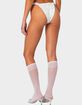 EDIKTED Floral Scrunch Bikini Bottom image number 5