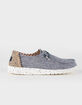 HEY DUDE Wendy Chambray Womens Slip On Shoes image number 2