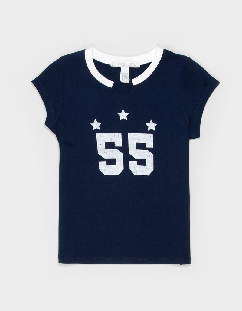 FULL TILT 55 Star Girls Tee image number 0