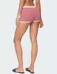 EDIKTED Saylor Striped Knit Shorts image number 5