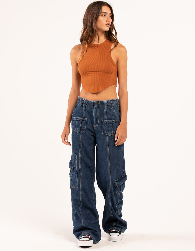 BDG Urban Outfitters Y2K Womens Cargo Jeans image number 0