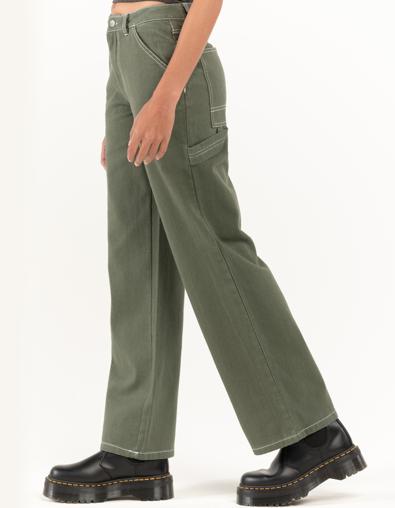 RSQ Womens High Rise Relax Carpenter Pants image number 2