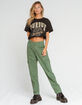 THE ORIGINAL RETRO BRAND Purdue University Womens Crop Tee image number 5
