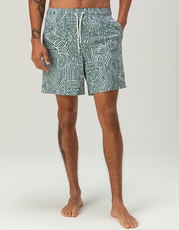 RSQ Mens 6.5" Swim Trunks Primary Image