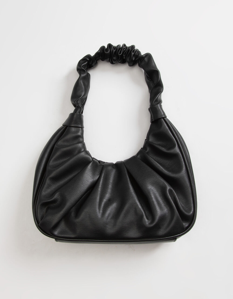 OLIVIA & KATE Black Scrunch Shoulder Bag image number 0