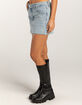 LEE Low Rise Womens Denim Mini Skirt image number 3
