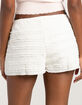 RSQ Womens Mid Rise Bloomer Shorts image number 4