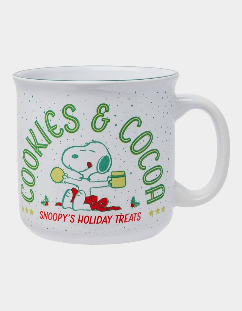 PEANUTS Snoopy Cookies & Cocoa 20 oz Ceramic Mug image number 0