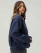 TILLYS Half-Zip Womens Sweatshirt image number 3