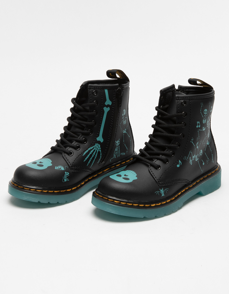 DR. MARTENS 1460 Girls Skelly Boots image number 0
