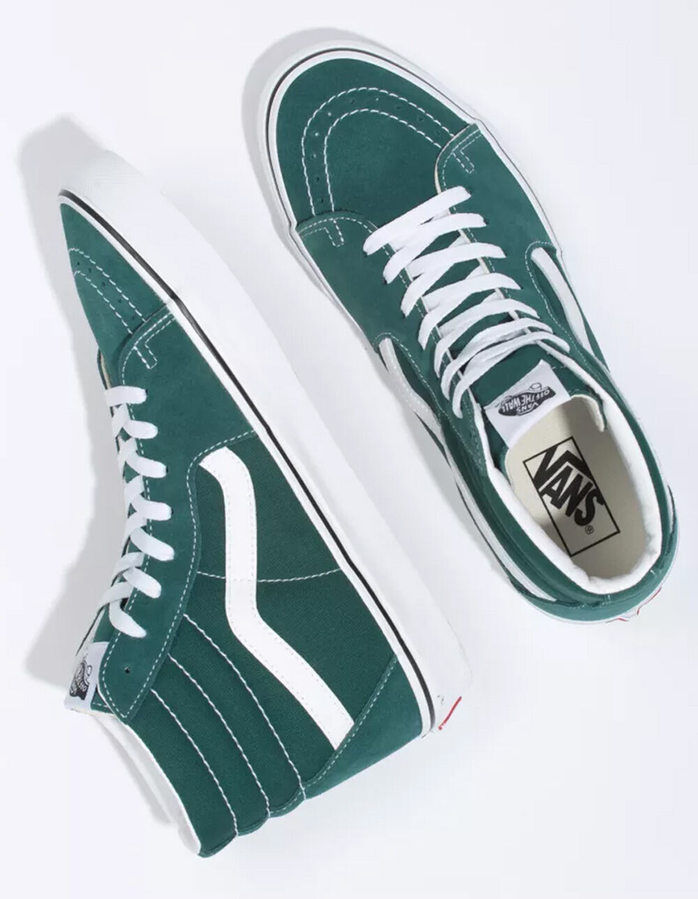 VANS Sk8-Hi Bistro Green \u0026 True White 