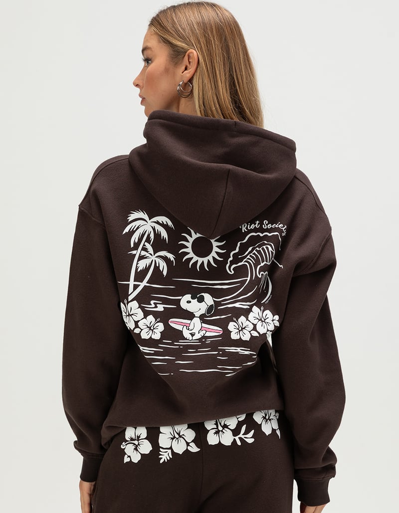 RIOT SOCIETY x Peanuts Beach Womens Hoodie image number 0