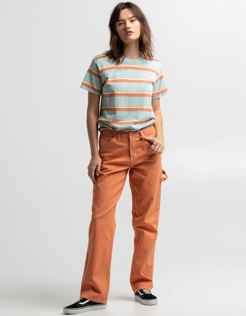 DICKIES Striped Womens Oversized Tee image number 3