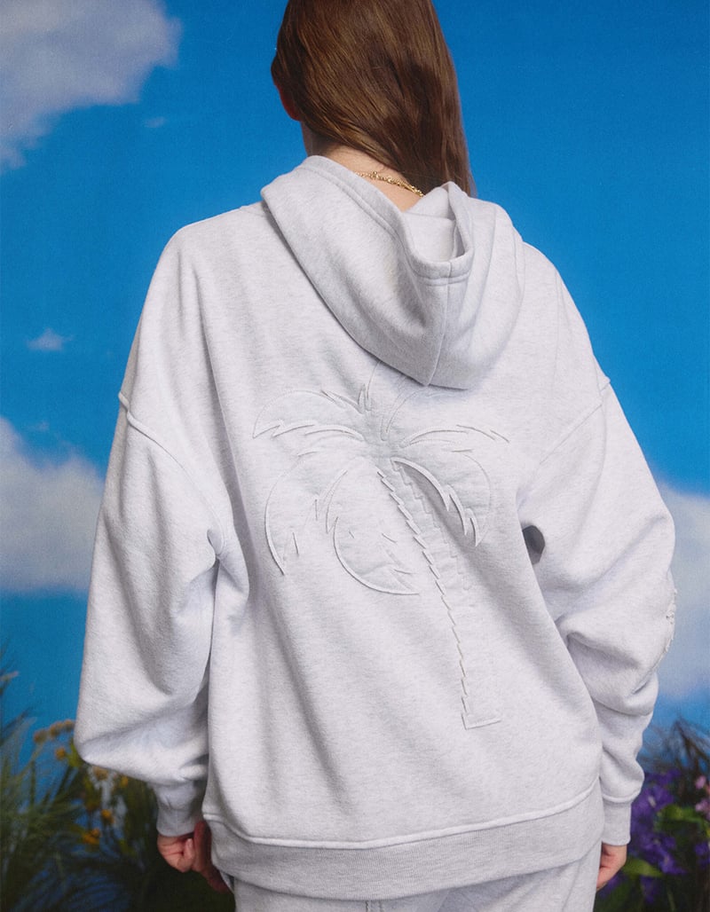 FULL TILT Palm Applique Womens Hoodie image number 10