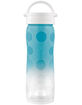 LIFEFACTORY 16oz Ombre Turquoise Glass Water Bottle image number 1