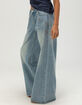 RSQ Womens Low Rise Star Rhinestone Baggy Jeans image number 5