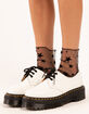 FULL TILT Sheer Star Anklet Socks image number 1