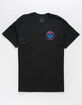 NEON RIOT Happy Octopus Mens T-Shirt image number 2