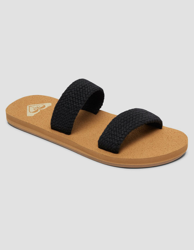 ROXY Sanibel Black Womens Sandals image number 0