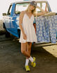 RSQ Womens Texture Slip Dress image number 1