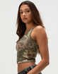 VON DUTCH Womens V-Neck Tank Top image number 3
