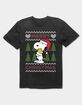 PEANUTS Christmas Sweater Unisex Tee image number 1