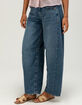BDG Urban Outfitters Kayla Cocoon Womens Low Rise Barrel Jeans image number 3
