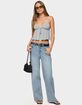 EDIKTED Sunrise Babydoll Tank Top image number 5
