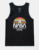 NEON RIOT NASA Space Center Mens Tank Top image number 1