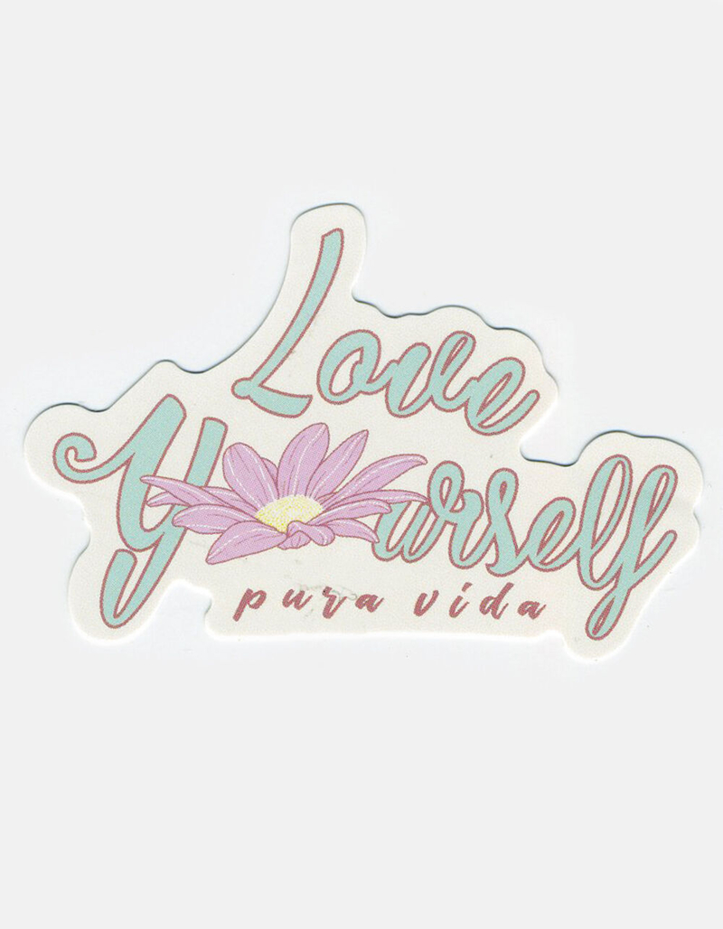 PURA VIDA Love Yourself Sticker image number 0