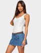 EDIKTED Clementina Eyelet Bodysuit image number 2