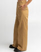 DICKIES Skater Womens Camel Wide Leg Work Pants image number 3