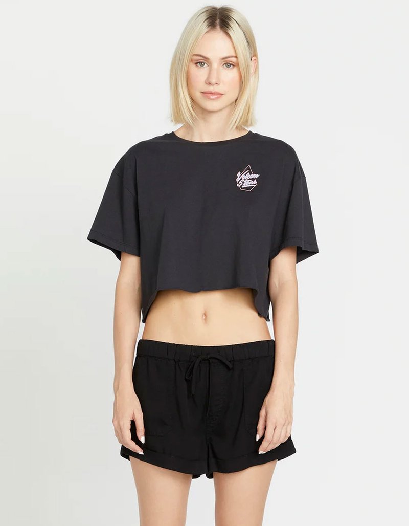 VOLCOM Just A Trim Womens Crop Tee image number 1