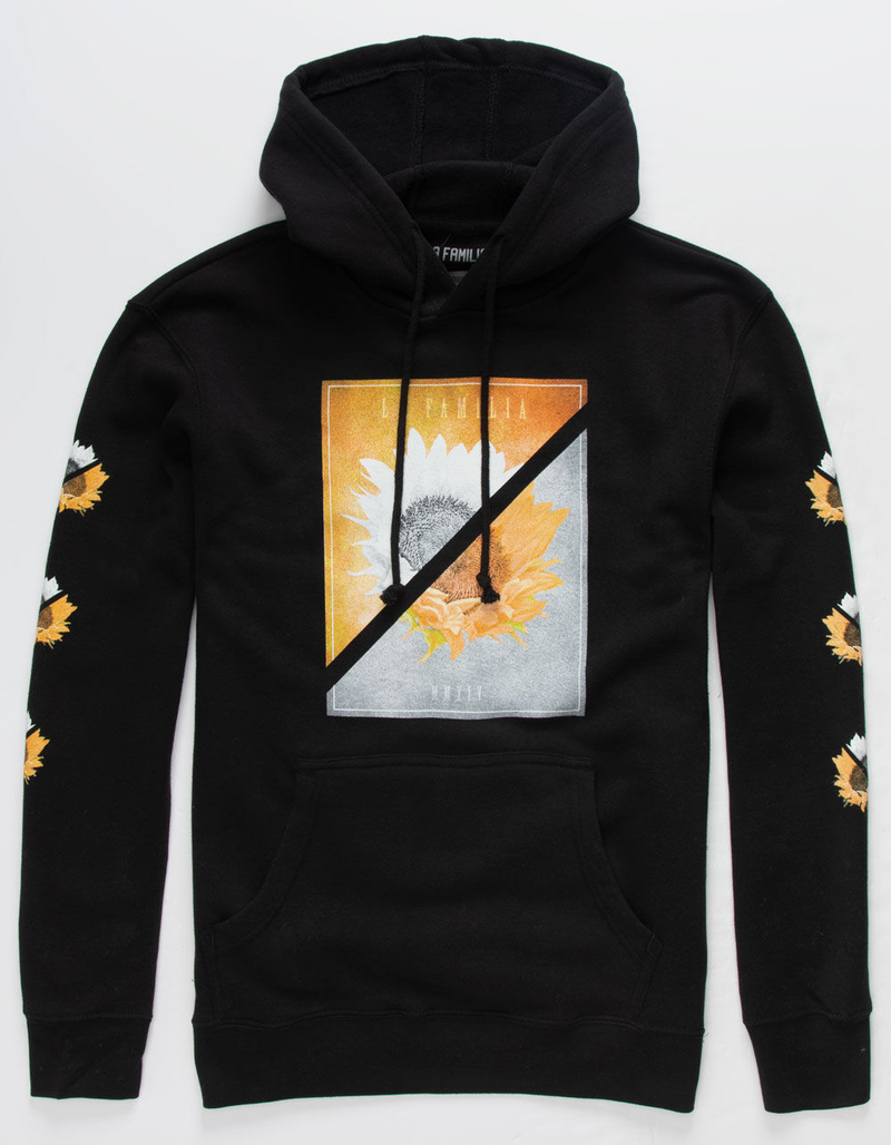 LA FAMILIA Split Sun Fleece Mens Hoodie image number 0