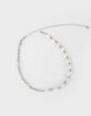 RSQ Half Pearl Texture Necklace image number 1