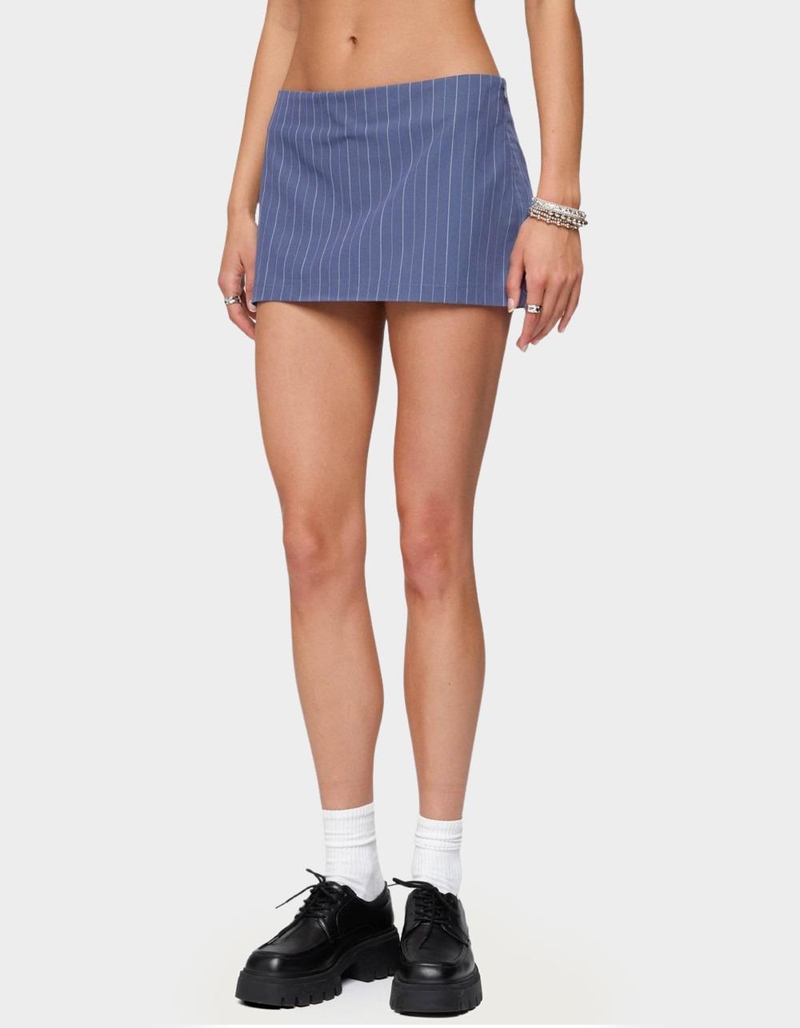 EDIKTED Frankey Pinstripe Mini Skort image number 1