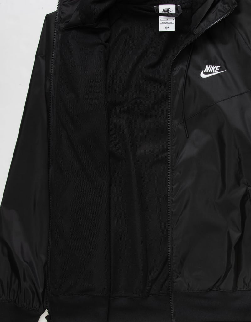 mens nike windrunner jacket black
