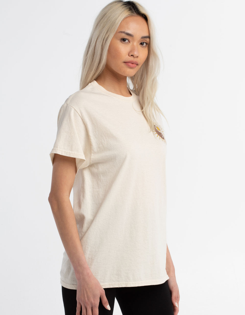 FULL TILT Yin And Yang Womens Oversized Tee image number 2