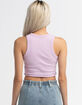 FULL TILT Butterfly Womens Crop Tank Top image number 5