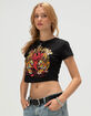 ED HARDY Tigers Womens Baby Tee image number 3