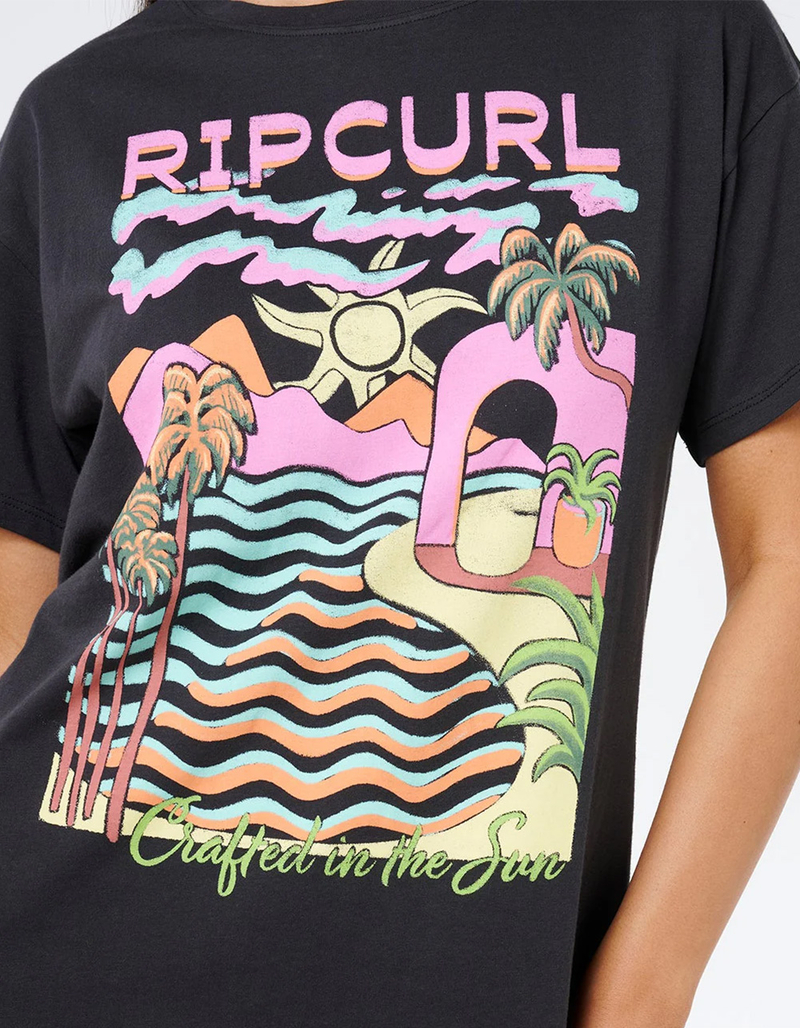 RIP CURL Half Moon Bay Womens Relaxed Tee image number 1