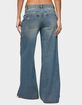 EDIKTED Mahlia Button Low Rise Baggy Jeans image number 3