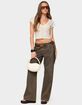EDIKTED Kristal Twist Front V-Neck Top image number 5