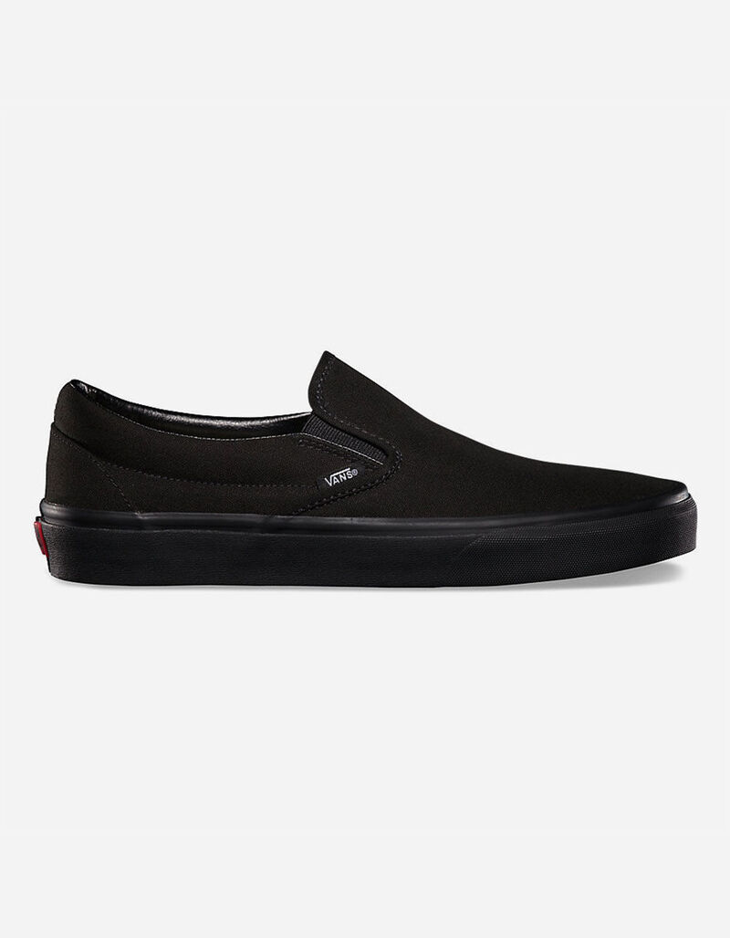 VANS Classic Slip-On Black & Black Shoes - BLKBL - VN000EYEBKA